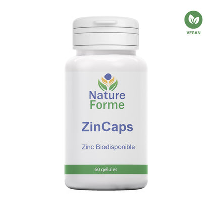 Zincaps (Zinc Pidolate) – Immunité, Vitalité & Peau