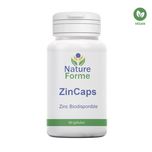 Zincaps – Immunité, Vitalité & Peau